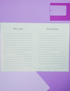 AGENDA PEDIÁTRICA GATITOS (REPUESTO)