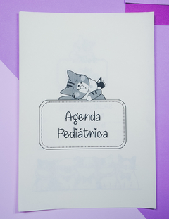 AGENDA PEDIÁTRICA GATITOS (REPUESTO) en internet