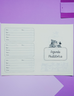AGENDA PEDIÁTRICA GATITOS (REPUESTO) - katu