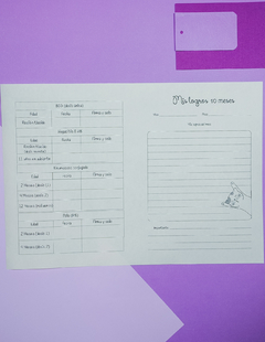 Imagen de AGENDA PEDIÁTRICA GATITOS (REPUESTO)