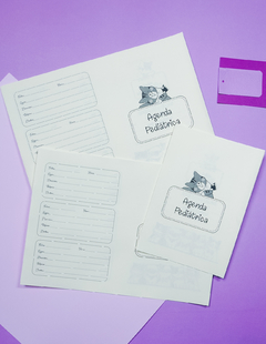 AGENDA PEDIÁTRICA GATITOS (REPUESTO) en internet