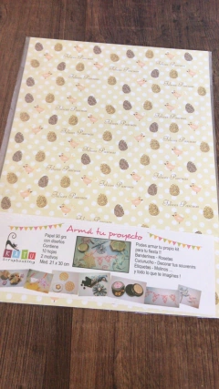 Papel multiuso Pascua. Pack x 10 en internet