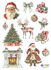 Stickers Linea KATU 047 - Navidad vintage