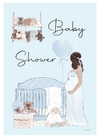 CARTEL PUERTA BABY SHOWER EMBARAZADA