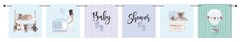 BANDERIN BABY SHOWER EMBARAZADA - comprar online