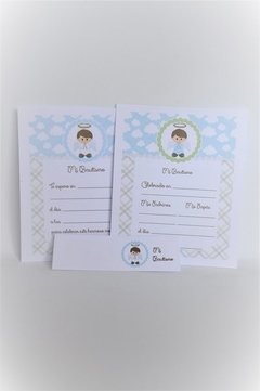 Invitaciones con Souvenir - Bautismo - tienda online