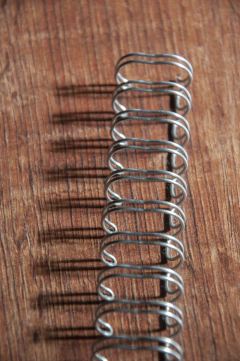 ESPIRALES DOBLE ALAMBRE 19MM 3/4" X 5 unidades - comprar online