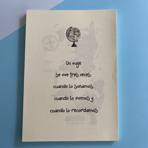 DIARIO DE VIAJES MAPAMUNDI (REPUESTO)