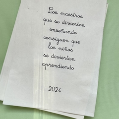 CUADERNO DOCENTE A4 2025 - tienda online
