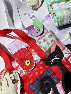 PORTA AGENDA DE TELA - tienda online