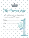 INVITACION X 10 MI PRIMER AÑO PINTITAS