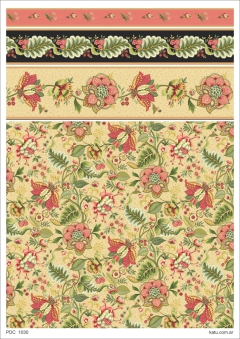 PAPEL DECOUPAGE KATU (PDC1030)