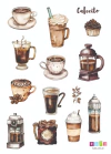 Stickers Linea KATU 043 - Cafecito