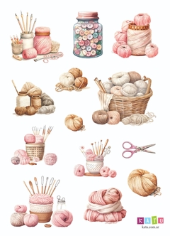 Stickers Linea KATU 044 - Tejido