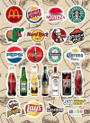 Stickers Linea Mix 026 - Marcas