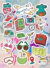 Stickers Linea Mix 033 - Vacaciones