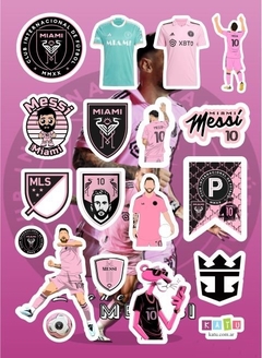 Stickers Linea Mix 031 - Messi Inter Miami