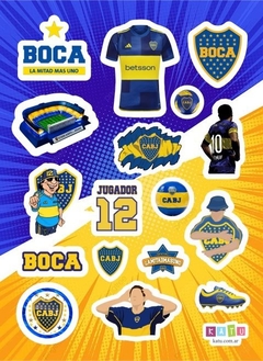 Stickers Linea Mix 023 - Boca