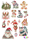 Stickers Linea KATU 046 - Navidad Katu