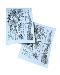 MINI BLOCK DE PAPELITOS BLANCOS KATU - - katu