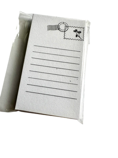 MINI BLOCK DE PAPELITOS BLANCOS KATU -
