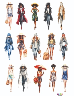 Tag A4 en papel vegetal - Moda
