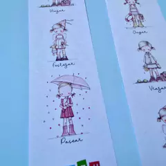 5 TIRAS MINI TAG DESEOS DE MUÑECAS - comprar online