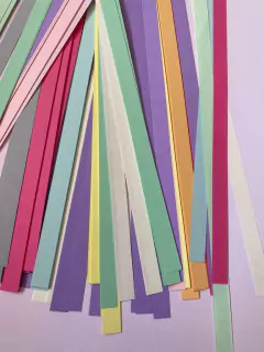 QUILLING - 200 TIRAS DE PAPEL 5MM SURTIDO PRIMAVERA - tienda online