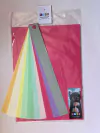 PACK X 20 PAPELES A4 TEÑIDO EN MASA 80 grs. Surtido Primavera