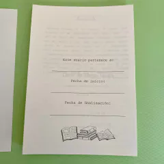 DIARIO DE LECTURA (REPUESTO) - comprar online