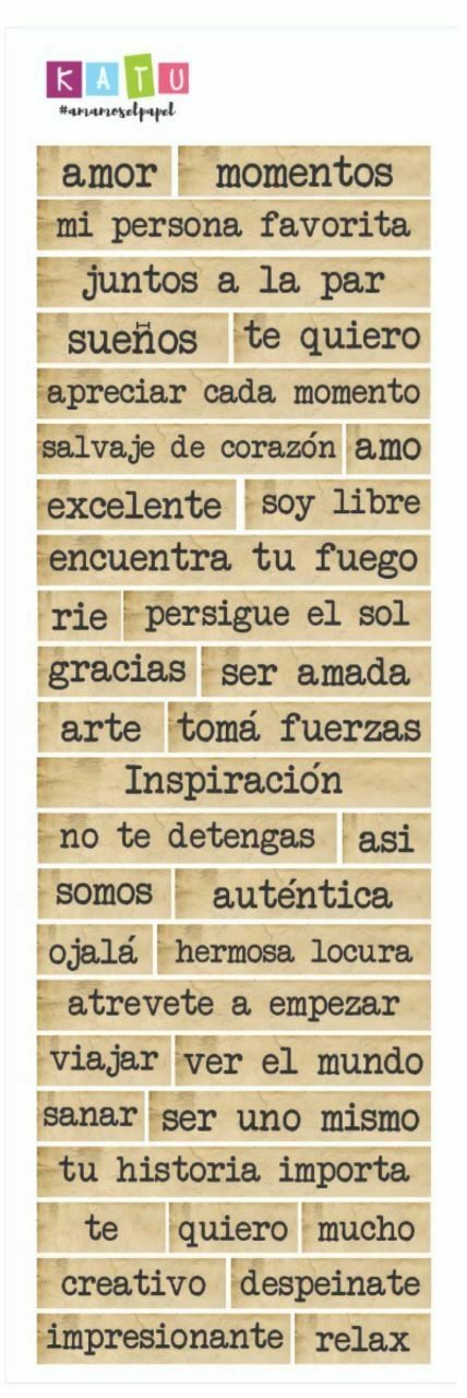 MINI TAG 004 FRASES VINTAGE - comprar online