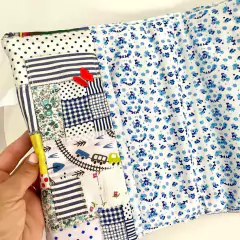 PORTA AGENDA DE TELA