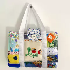 PORTA AGENDA DE TELA - tienda online