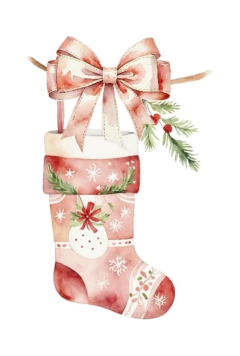 Blister x 30 tarjetitas navidad (6 diseños) Feliz Navidad - katu