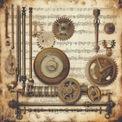 Línea 15x15 - Steampunk - katu