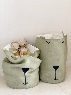 Cesto Juguetero Oso MALVA - comprar online