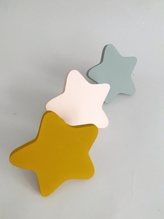 Set 3 percheros Estrella - comprar online