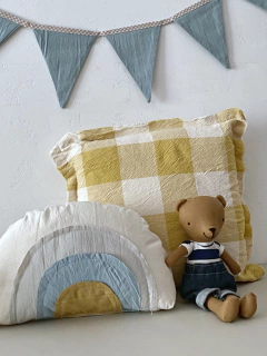 Almohadon Arco iris Tussor - comprar online