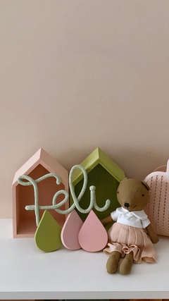 Perchero Gotita PINK FOREST - tienda online