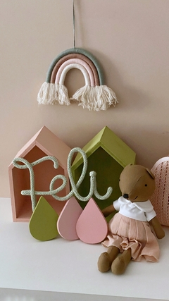 Imagen de Perchero Gotita PINK FOREST