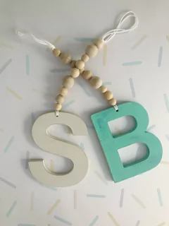 Iniciales en Madera - tienda online