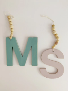 Iniciales en Madera - comprar online