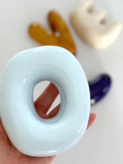 Letras BUBBLE de ceramica
