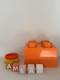 Lego BRICK 4 naranja