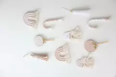 Set Xmas tejido 5 piezas - comprar online