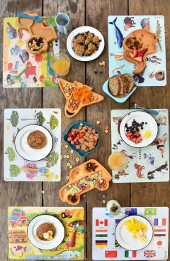 Individuales ilustrados en internet