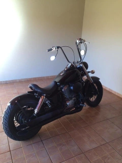 Kit Guidão Seca Sovaco - 16" Pol. Altura - Tubo 1" Pol. - PRETO - Yamaha - Drag Star 650 na internet