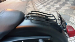 Bagageiro do Para-lama / Grelha - PRETO - Harley Davidson - Sportster 883/1200/48/Roadster - Ronco V2