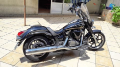 Bagageiro do Para-lama / Grelha - PRETO - Yamaha - Midnight Star 950 - loja online