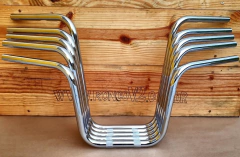 Guidão Seca Sovaco - 15" Pol. Altura - Tubo 1" Pol. - CROMADO - Harley Davidson - comprar online